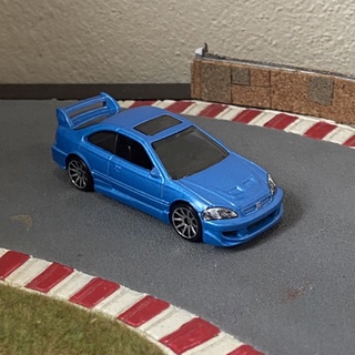 มือ 2 Hot Wheels 2000 Honda Civic Si EM1 Blue