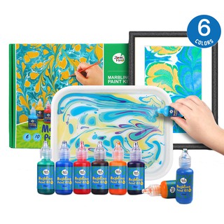 Joan Miro - Marbling Paint Kit ศิลปะการวาดภาพบนน้ำ