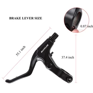 BUCKLOS เบรคมือสำหรับจักรยานน้ำหนักเบา 3 นิ้ว Mountain Bike Handle เบรค 2.2 นิ้ว BMX MTB V-Brake LEVER