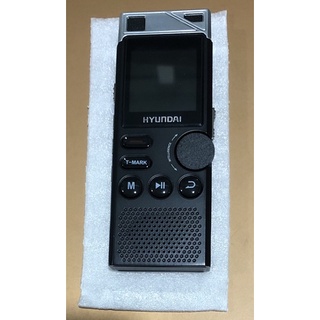 เครื่องบันทึกเสียง HYUNDAI digital voice recorder HYV-E750 จุ16GBสภาพใหม่เอี่ยม