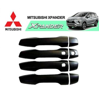 ครอบมือจับประตู Mitsubishi Xpander 2018 (รุ่นTop) ดำด้าน