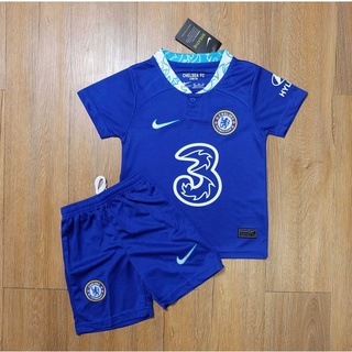 ชุดบอลเด็ก เชลซี Chelsea Kit 2022/23 AAA (TTพร้อมส่ง)