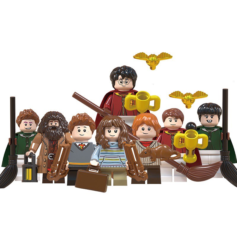 Harry Potter Hagrid Hogwarts Building Blocks อิฐของเล่นสําหรับเด็ก WM6045