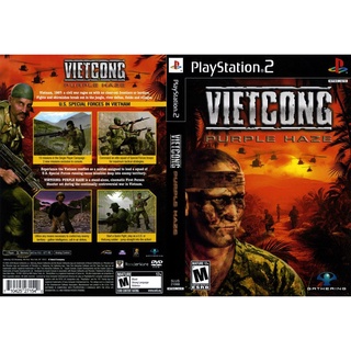 แผ่นเกมส์ PS2 Vietcong Purple Haze   คุณภาพ ส่งไว (DVD)