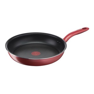 🔥แนะนำ!! TEFAL กระทะแบน ขนาด 24 ซม.สีแดง-ดำ อุปกรณ์ประกอบอาหาร