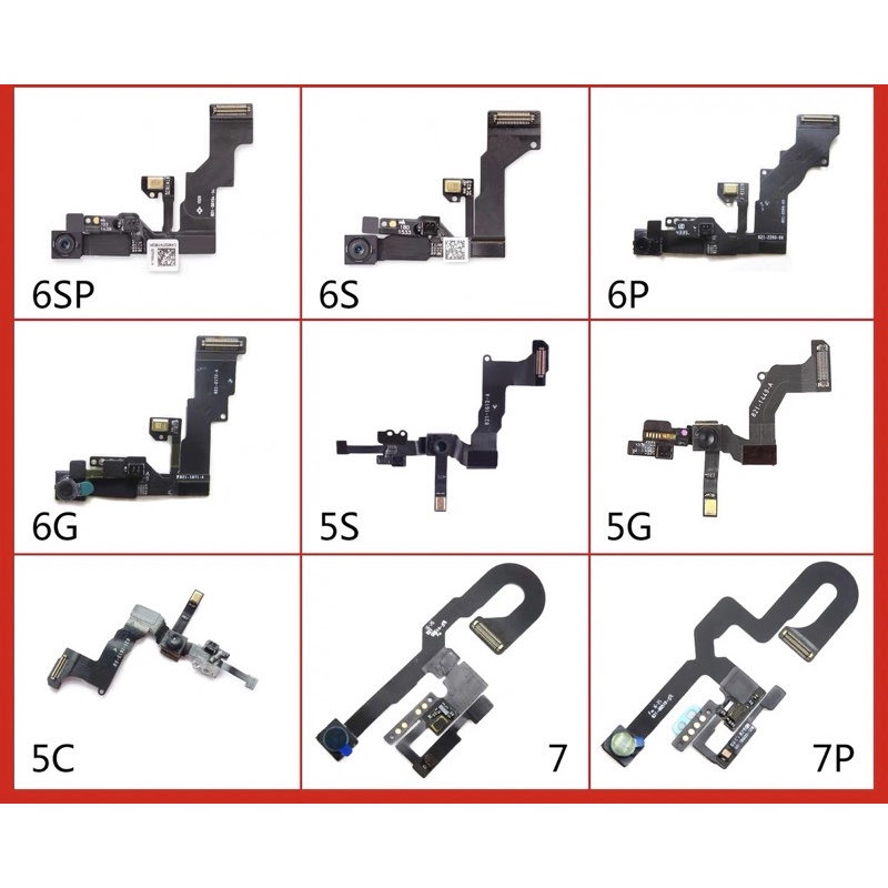 กล้องหน้า i7,7p,i8,8p,IX,xs,XR ,xsmax,i6,6plus,6S,6Sพลัส,Se,i5,5S,Se 2020