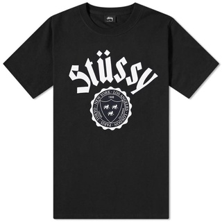 ค่าของเงินSLUM LTD - Stussy CITY SEAL TEE Black Size SS-3XL