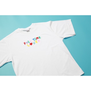 PlainandPlane ll Lover Tee Oversize (White)