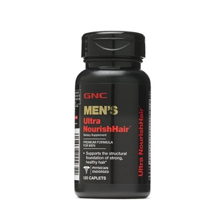 GNC Ultra NourishHair Man Strong Healthy Hair Thick Hair ผู้ชาย ผมหนา ผมแข็งแรงสุขภาพดี บำรุงผม