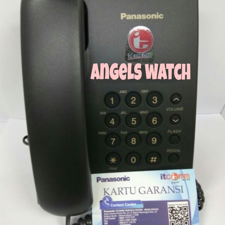 Panasonic Kx-TS505MX โทรศัพท ์ แบบมีสาย ( BLack Ts 505 Phone/Office Phone