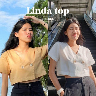 Lichi.official / Linda Top เสื้อครอป คอวี