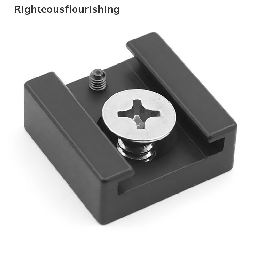 Righteousflourishing / อะแดปเตอร์เมาท์ขาตั้งสําหรับไมโครโฟนแฟลชกล้อง #7