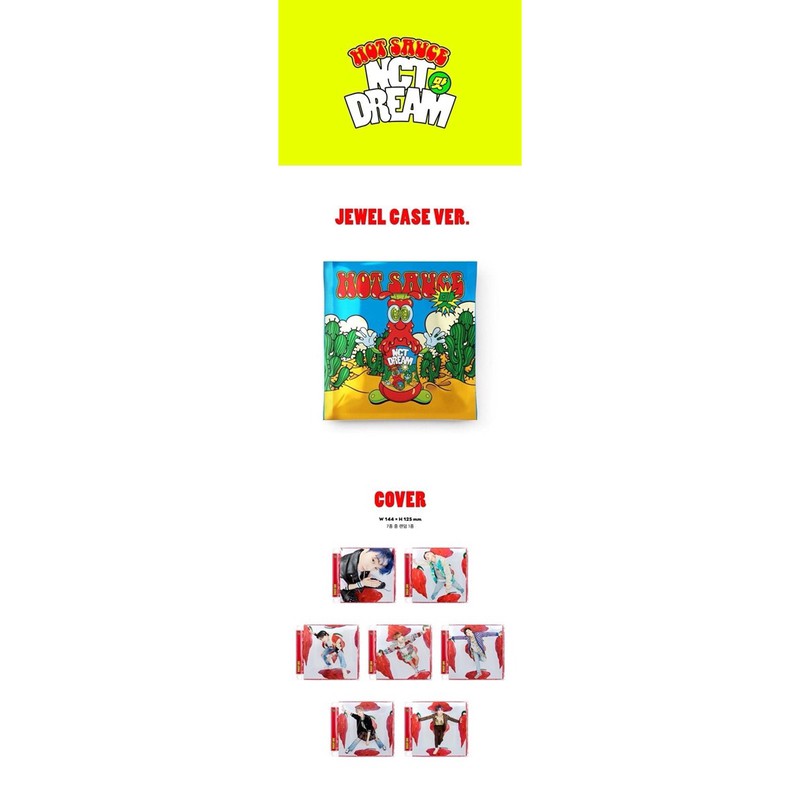 พร้อมส่ง NCT DREM The 1st Album hot sauce JEWEL CASE VER. phxmxx