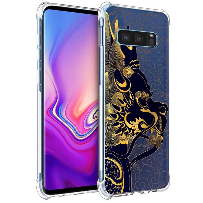 เคส สำหรับ Samsung Galaxy S10e Forbidden City Series 3D Anti-Shock Protection TPU Case [FC001]