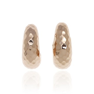 Aevari Candle Flame Rose Gold Earrings