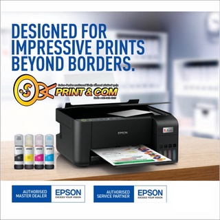 Epson L3210 Ink Tank (พิมพ์,สแกน,ถ่ายเอกสาร) **ร้านจะเติมหมึกพรีเมี่ยมเกรด Aให้ไปเลยค่ะ **(จำกัด 1เครื่องต่อ1คำสั่งชื้อ)