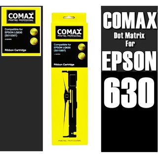 ตลับหมึกพิมพ์ Dot Matrix สำหรับ EPSON LQ 630 ตลับผ้าหมึกคุณภาพสูง ผ้าหมึกผลิตจากไนล่อนสังเคราะห์พิเศษ  ไม่มีรอยต่อ