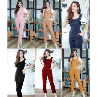 (5324) Jumpsuit จั้มสูทขายาว