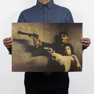 [H0411] โปสเตอร์กระดาษคราฟท์ ลายภาพยนต์ This Killer Is Not Too Cold C Style ขนาด 51x36 ซม. สําหรับตกแต่ง