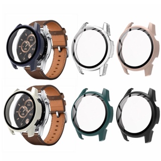 เคส พร้อม ฟิล์ม huawei watch gt 3 46mm 42mm watch Case Film เคสกันกระแทก พร้อม ฟิล์มฟิล์มกระจก ในตัว huawei gt3 watch case pc