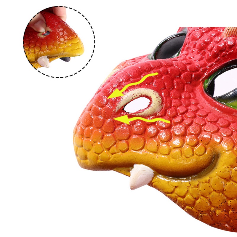 KIN Kid Dragon Halloween Funny Carnival Masqueradea Dress Up