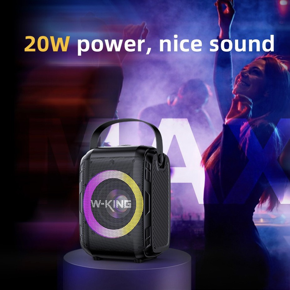 W-King T9 mini Bluetooth Speaker ลำโพงบลูทูธขนาดกะทัดรัด พกพาสะดวก ...