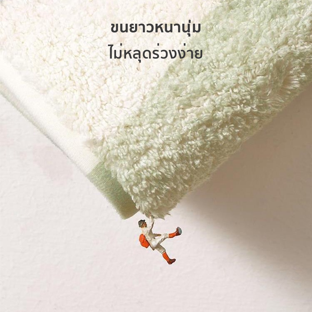 พรมยาว ขนนุ่ม ขนาด40*120cm กันลื่น ลายน่ารักมินิมอล พรมปูพื้นห้อง แต่งบ้าน - รูปที่ 5