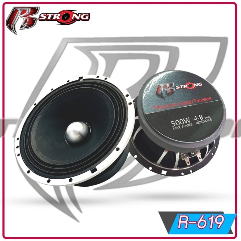 R STRONG รุ่น R-619 ดอกลำโพงเสียงกลาง 6.5นิ้ว เสียงดัง รูปที่ 8