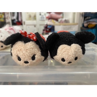 ตุ๊กตา ดิสนีย์ มิกกี้เมาส์ มินนี่เมาส์ 2 ชิ้น | Tsum Tsum Disney Mickey Mouse Minnie Mouse plush doll 2 pieces