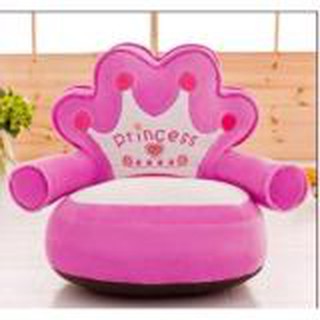 เก้าอี้เด็ก / เบาะนั่งเด็กเจ้าหญิงน้อย สีชมพู นุ่มนิ่ม น่ารัก แสนสบาย Baby - Kid cushion seat sofa