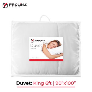 Frolina Duvet ไส้ผ้านวม ไมโครไฟเบอร์ Comfort Sleep นุ่มสบาย อ่อนโยนต่อผิว ระบายอากาศได้ดี