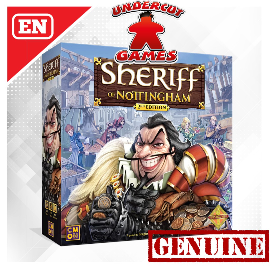 【Board Game】 Sheriff of Nottingham (2nd Edition) (2020) Board Game