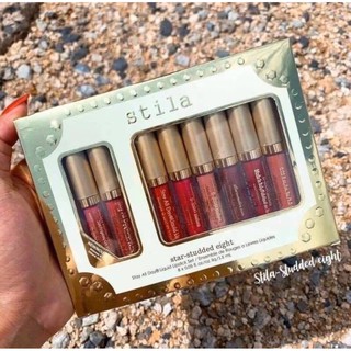 Stila เซตลิปสติกไซส์มินิ 8 เฉดสีสุดคุ้ม Star-studded 8 Stay All Day Liquid Lipstick Set รุ่น LIMITED EDITION