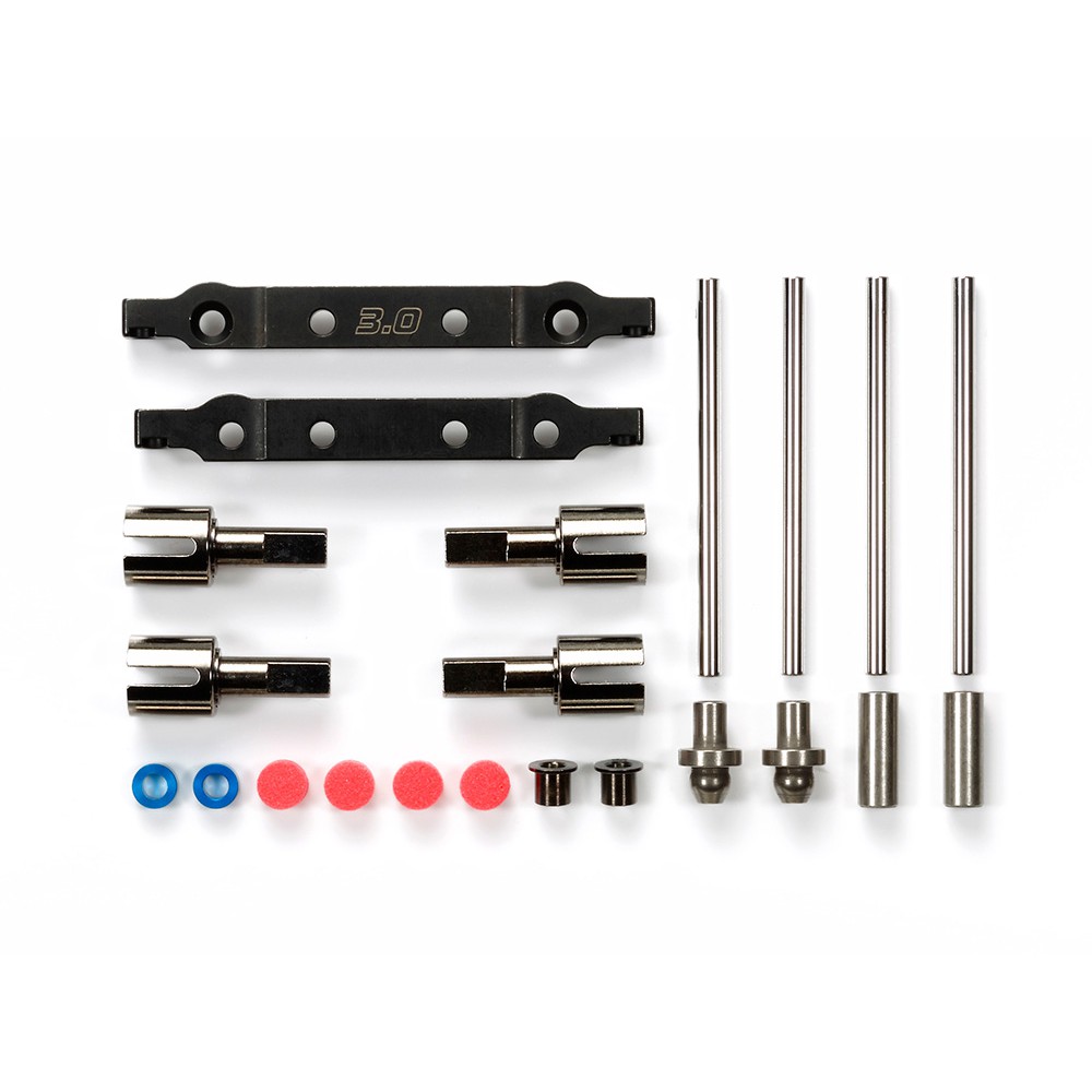 TAMIYA 54634 TT-02 TYPE-S STEEL SUSPENSION MOUNT SET