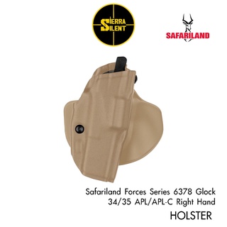 Safariland Forces Series 6378 Glock 34/35 APL/APL-C Right Hand