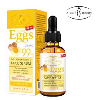 Aichun Beauty Eggs 99 Collagen + Vitamin E Face Serum 30ml.