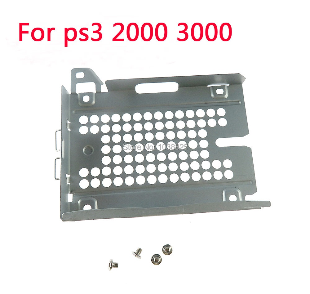 Nslikey ฮาร์ดดิสก์ไดรฟ์ HDD ขายึดแคดดี้สกรูสําหรับ Sony PlayStation 3 PS3 Slim CECH-2000 CECH-3000 Series