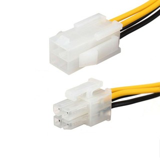 สายต่อ ไฟเลี้ยง ซีพียู แบบ 4Pin (M-F) ATX 4 Pin Male to 4Pin  Power Supply Extension Cable.