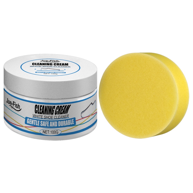 ANN White Shoe Cleanning Cream Trainer Cleaner สําหรับ Midsoles Edges Superior Break Resistance