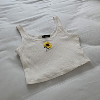 Sun Flower Crop Top (SHEIN)