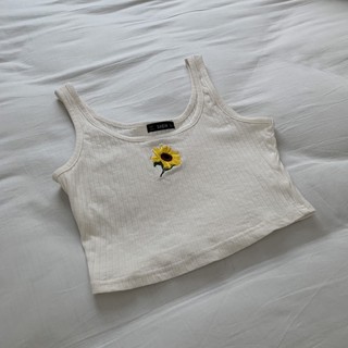 Sun Flower Crop Top (SHEIN)