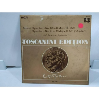 1LP Vinyl Records แผ่นเสียงไวนิล  TOSCANINI EDITION  (J16C112)