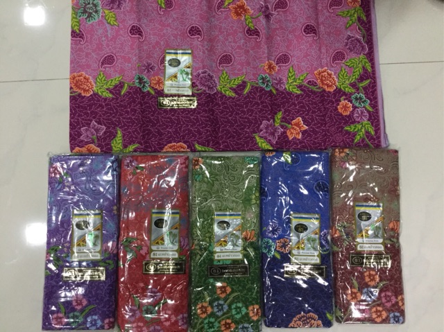 COTTONผ้าถุง BATIK 81 (ต้นมะพร้าว) หน้ากว้าง 1.8เมตร รูปที่ 6