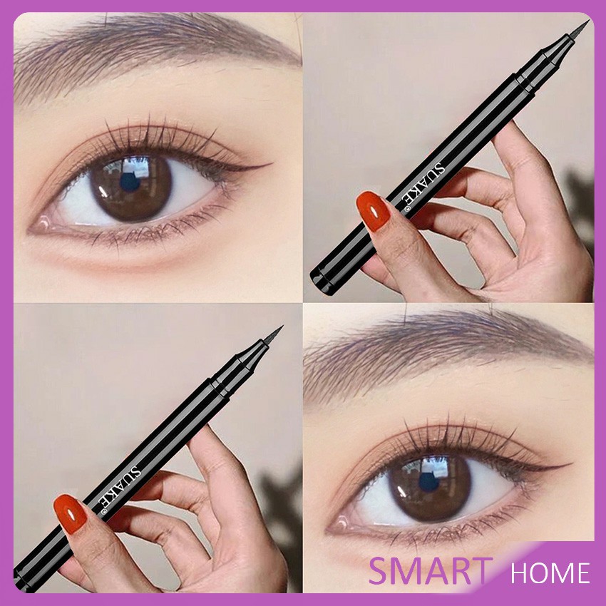 ปากกาอายไลเนอร์ สีดำ อายไลเนอร์ชนิดน้ำ ติดทนนานสุด ๆ แห้งเร็ว อายไลเนอร์ Liquid eyeliner