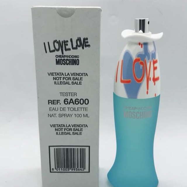 moschino love love tester