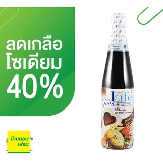 ซอสหอยนางรม/น่้ำปลา/ซีอิ้ว สูตรลดเกลือโซเดียม ตรา กู้ดไรฟ์ (goodlife) ขนาด 500 ml