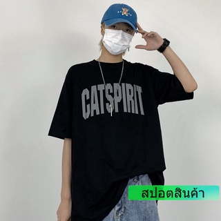 ญี่ปุ่น  หน้าร้อน  ใหม่  รูปแบบตัวอักษร  แขนสั้น  เสื้อยืด  2สี  M~3XL