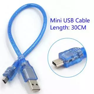 สายเคเบิล USB TYPE-C Mini micro Square สําหรับ Arduino UNO R3 Mega 2560 Nano Due R3 Leonardo Pro micro Pro Mini Board 30 ซม.