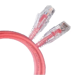 LAN (สายแลน) LINK รุ่น US-5103LZ-X RJ45, CAT6 UTP Cable ยาว 3M. (คละสี X=1ขาว/2แดง/3เขียว/4ฟ้า/5เหลือง) - ประกัน30 ปี