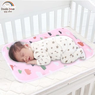 DODOLOVE ผ้ารองซับฉี่ 50x70 cm ผ้ารองกันเปื้อนแบบกันน้ำ แผ่นรองเปื้อน